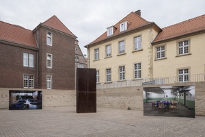 Installationsansicht 2017 (In der Mitte: Fassbinder (1983) von Richard Serra), Foto: Henning Rogge